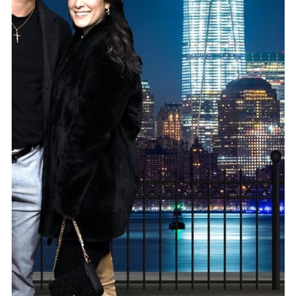 Express Black Faux Fur Coat - Picture 1 of 1